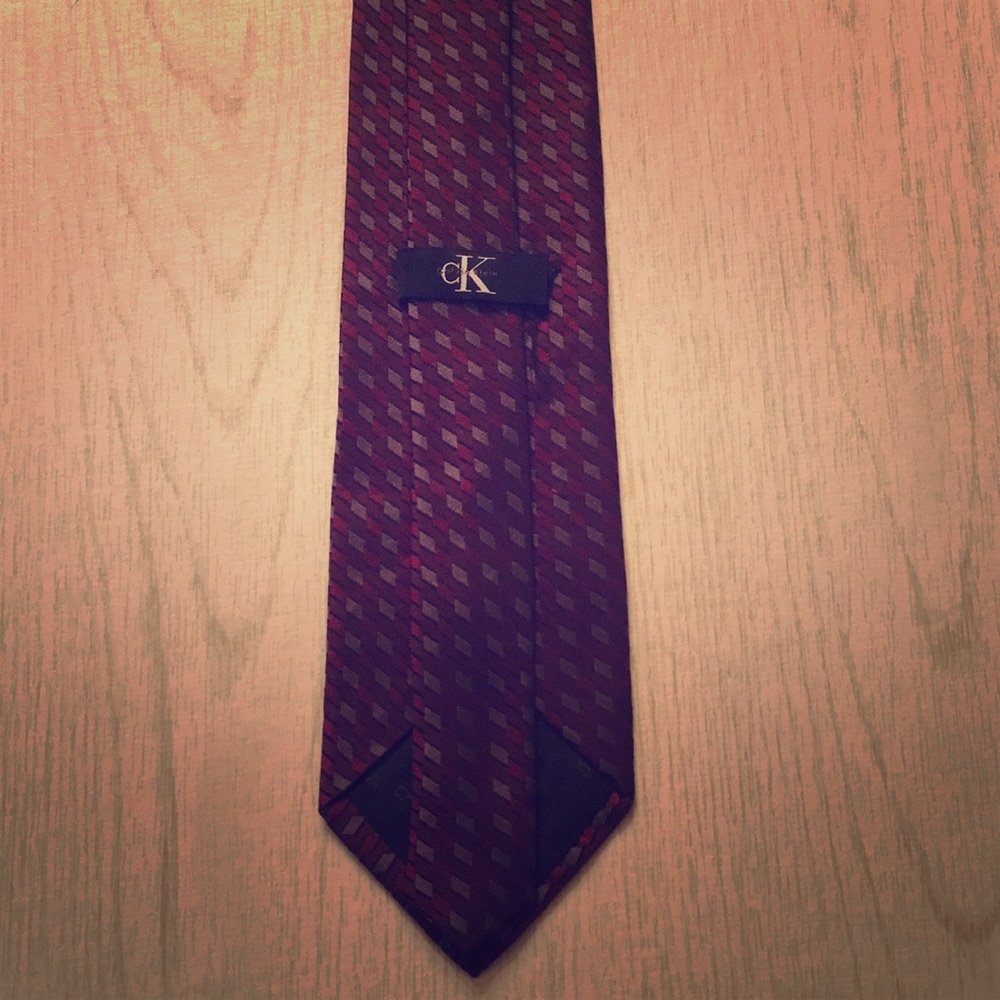 Brand New 100% Silk Calvin Klein Men's Neck Tie